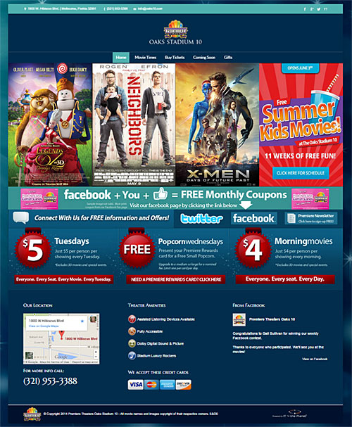 Prestige Theaters - Oaks Stadium 10