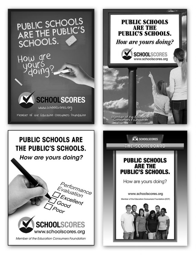 school scores ads