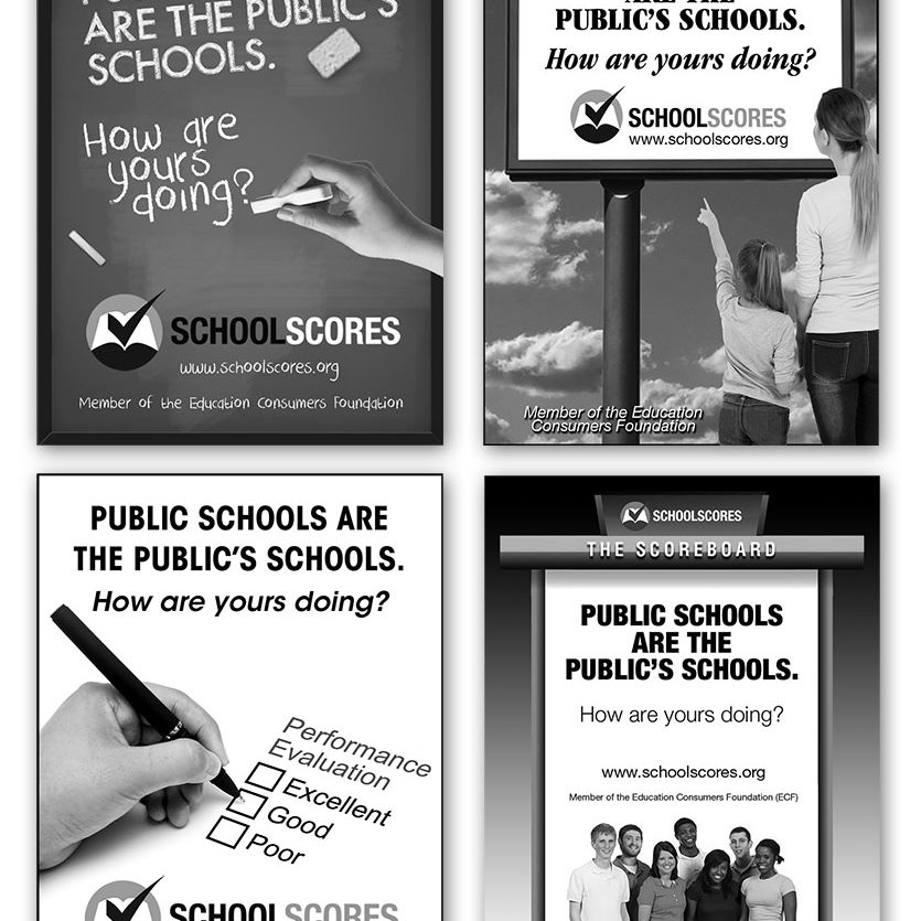 school scores ads